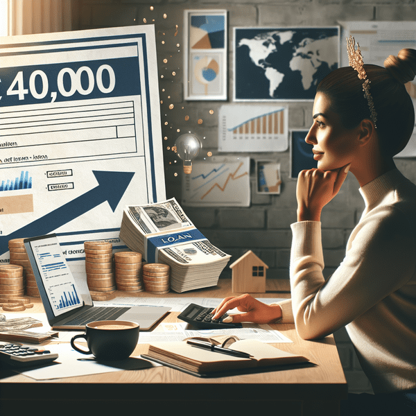 40000 Euro Kredit: Pack es an