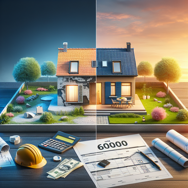 60000 Euro Kredit: Hausumbau finanzieren