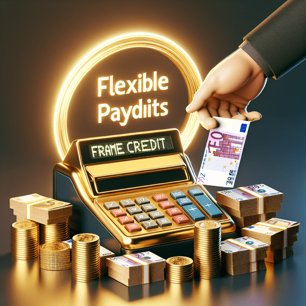 Rahmenkredit: Flexible Auszahlungen