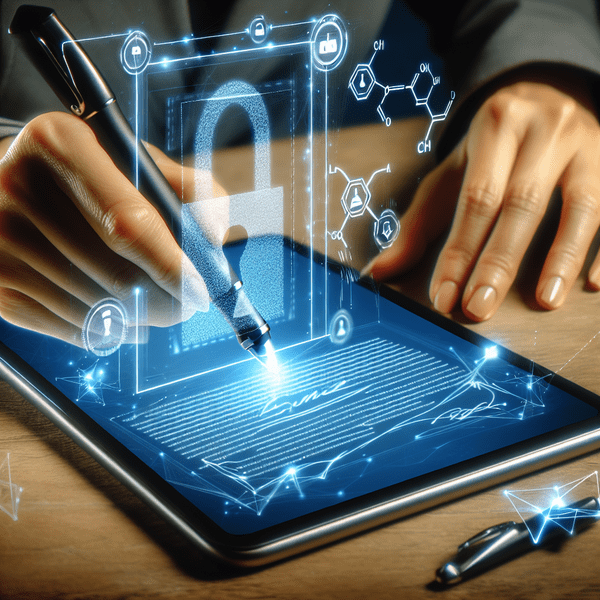 Digitale Unterschrift: Sicher und digital unterschreiben