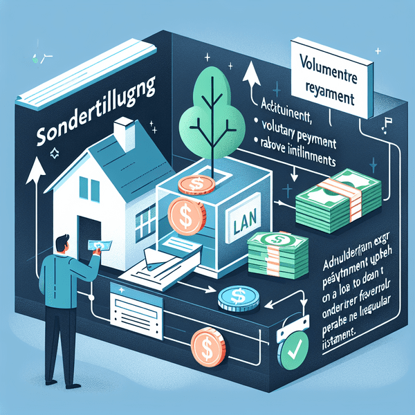 Sondertilgung: Was das ist und wie es funktioniert