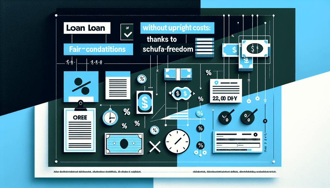 Kein Schufa-Eintrag bei Kreditvergabe - Kredit ohne Vorkosten: Faire Konditionen dank SCHUFA-Freiheit