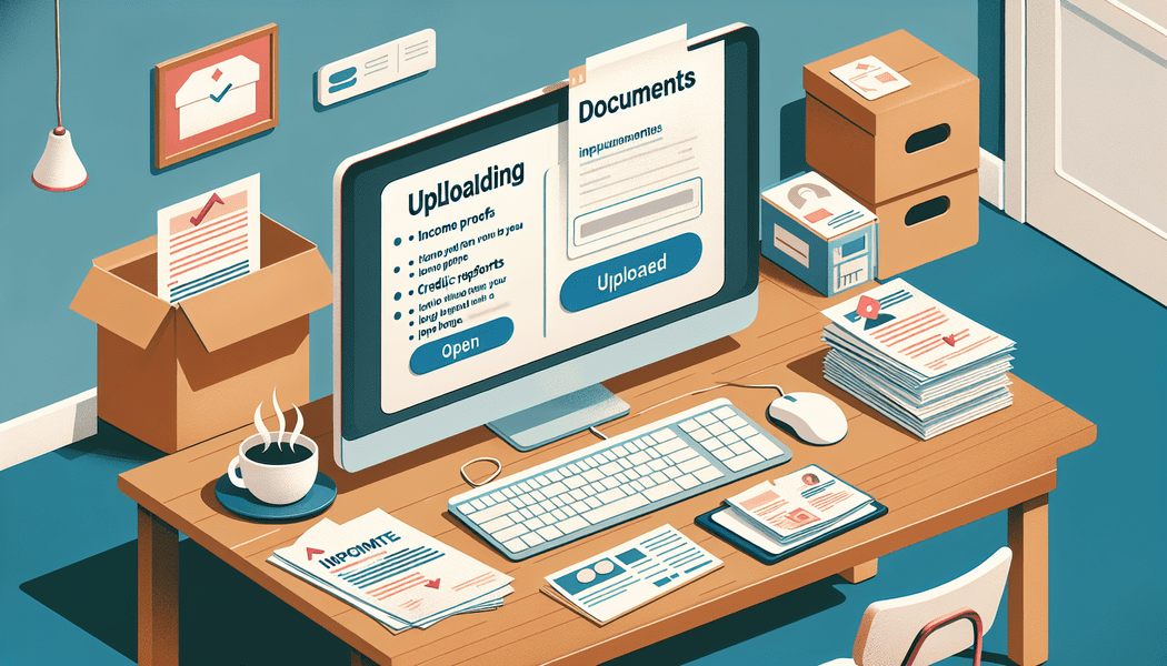 Dateien hochladen und überprüfen - Dokumentenupload für Deinen Kredit: So funktioniert's