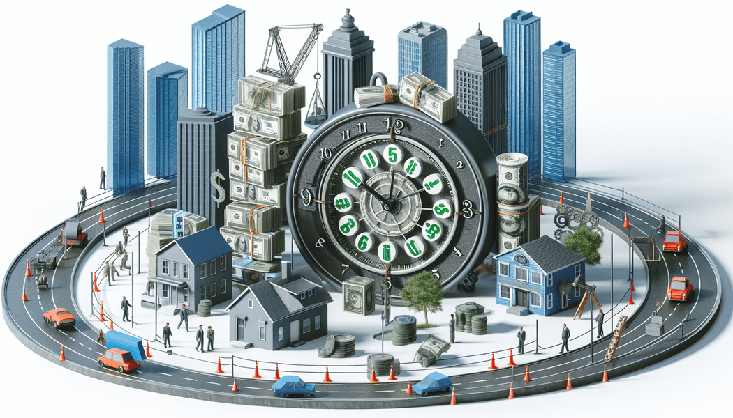 Tilgungspläne und Rückzahlungsbedingungen festlegen - Kredit über 120 Monate für Großvorhaben