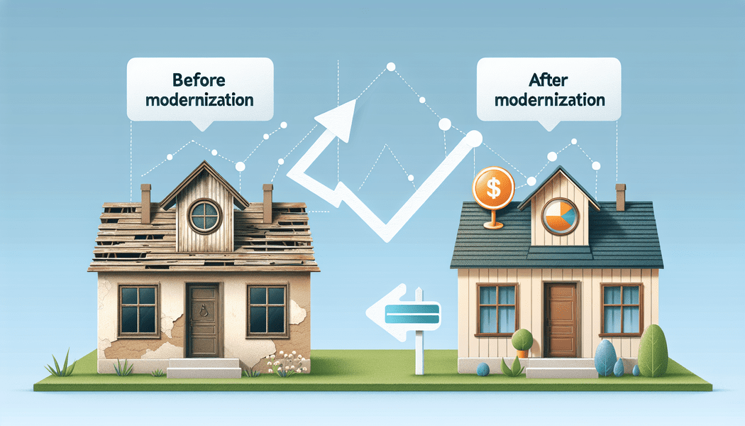 Heizungsanlage erneuern für bessere Wärmeverteilung - Modernisierungskredit: Wert Deiner Immobilie steigern