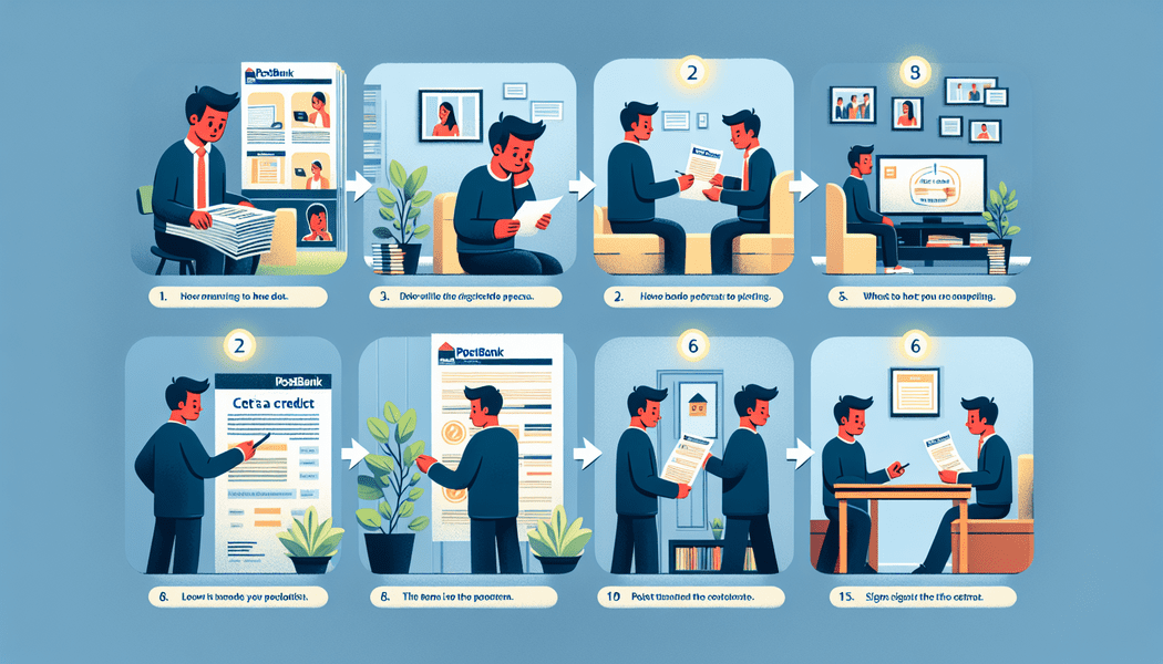 Vertrag unterschreiben und einreichen - Postbank Kredit: So funktioniert's