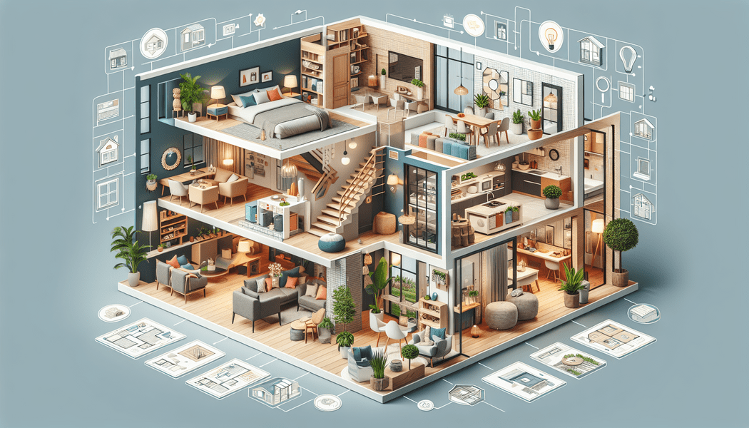 Beleuchtungskonzept und Ausrichtung berücksichtigen - Innenausbau vom Haus planen: Tipps und Tricks