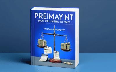 Vorfälligkeitsentschädigung: Was Du wissen musst