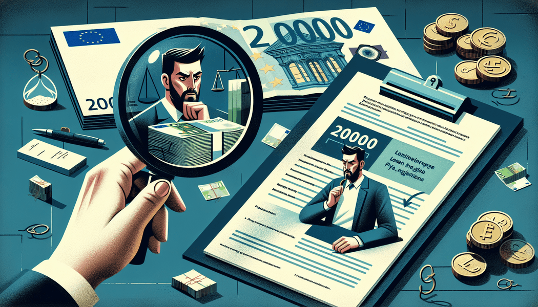 20000 Euro Kredit: Darauf solltest Du achten