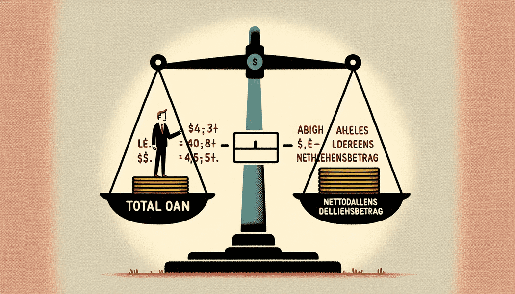 Nettodarlehensbetrag: Was das ist