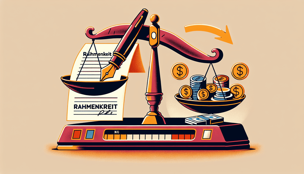 Rahmenkredit: Flexible Auszahlungen
