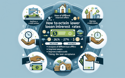 Günstige Darlehenszinsen erhalten: Tipps und Tricks